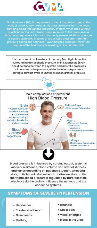 Low blood pressure can result from dehydration, blood loss, certain medications, or prolonged bed rest that reduce blood volume and circulation. Heart-related conditions such as heart failure, slow heart rate, or valve problems may also limit how effectively the heart pumps blood. Other possible causes include pregnancy, endocrine disorders, severe infections, allergic reactions, and nutritional deficiencies that affect overall blood pressure regulation. At Cardiovascular Medical Associates in Downey, CA, Board-Certified Dr. Kaushal Tamboli, MD, FACC, and our team of cardiologists evaluate these underlying causes to provide accurate diagnosis and appropriate care. For more information, contact us or book an appointment online. We are conveniently located at 8317 Davis St, Downey, CA 90241. Low blood pressure can result from dehydration, blood loss, certain medications, or prolonged bed rest that reduce blood volume and circulation. Heart-related conditions such as heart failure, slow heart rate, or valve problems may also limit how effectively the heart pumps blood. Other possible causes include pregnancy, endocrine disorders, severe infections, allergic reactions, and nutritional deficiencies that affect overall blood pressure regulation. At Cardiovascular Medical Associates in Downey, CA, Board-Certified Dr. Kaushal Tamboli, MD, FACC, and our team of cardiologists evaluate these underlying causes to provide accurate diagnosis and appropriate care. For more information, contact us or book an appointment online. We are conveniently located at 8317 Davis St, Downey, CA 90241.